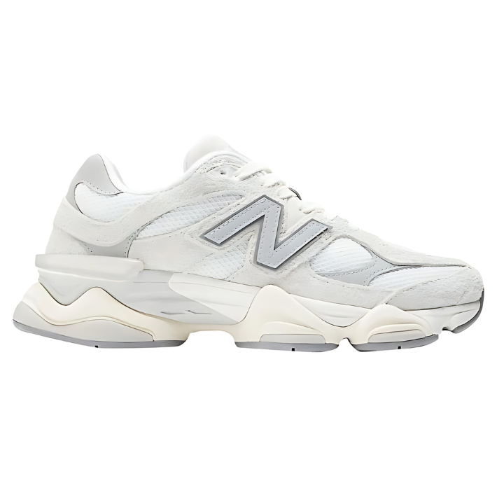 Tênis New Balance 9060 Branco e Cinza Unissex