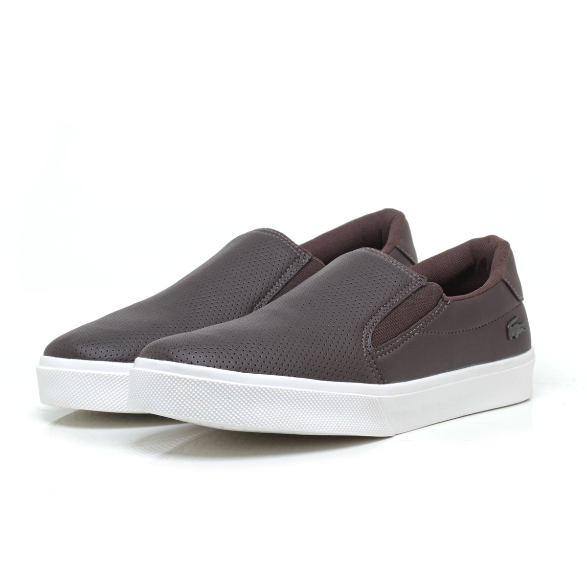 Sapatênis Lacoste Slip-on Café