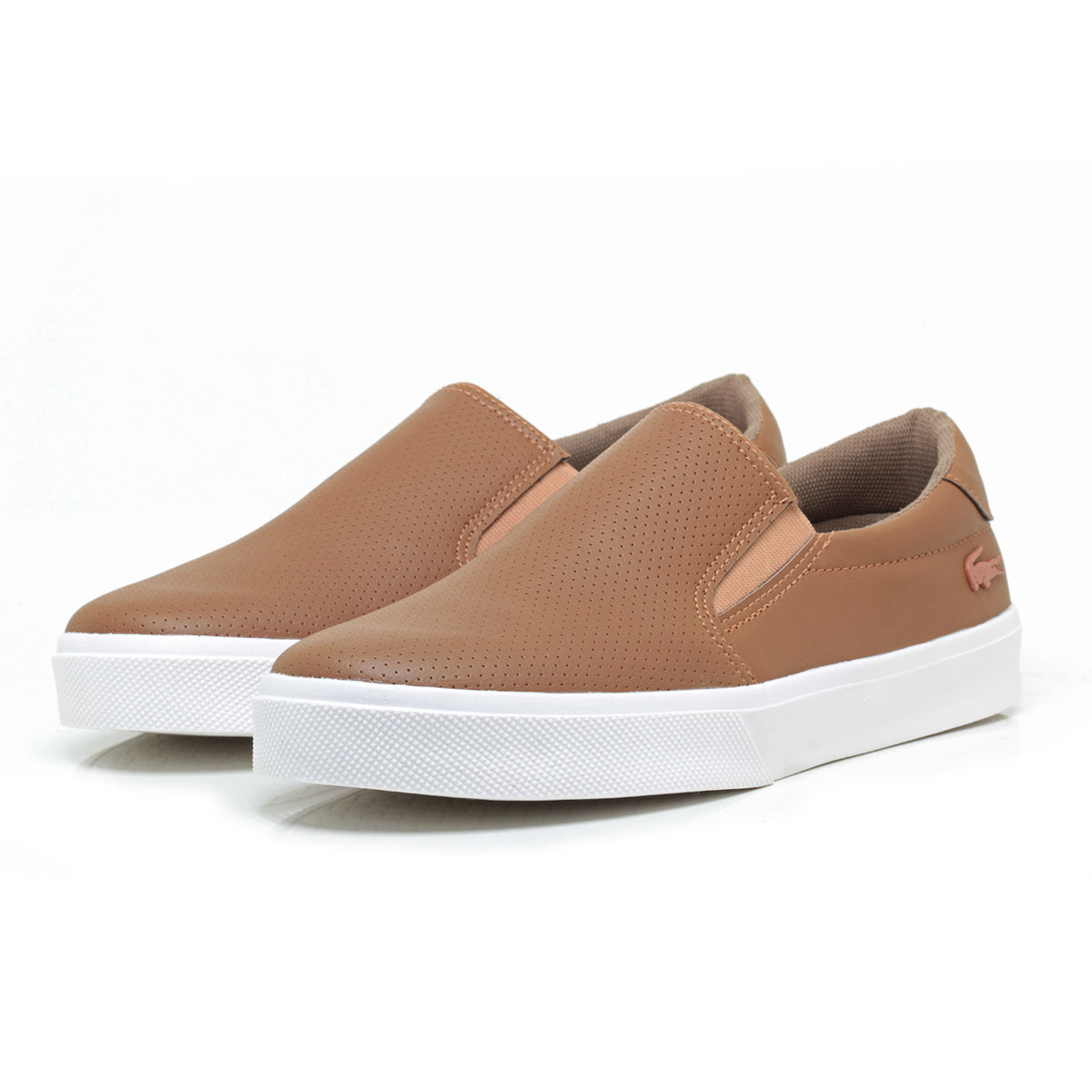 Sapatênis Lacoste Slip-on Marrom