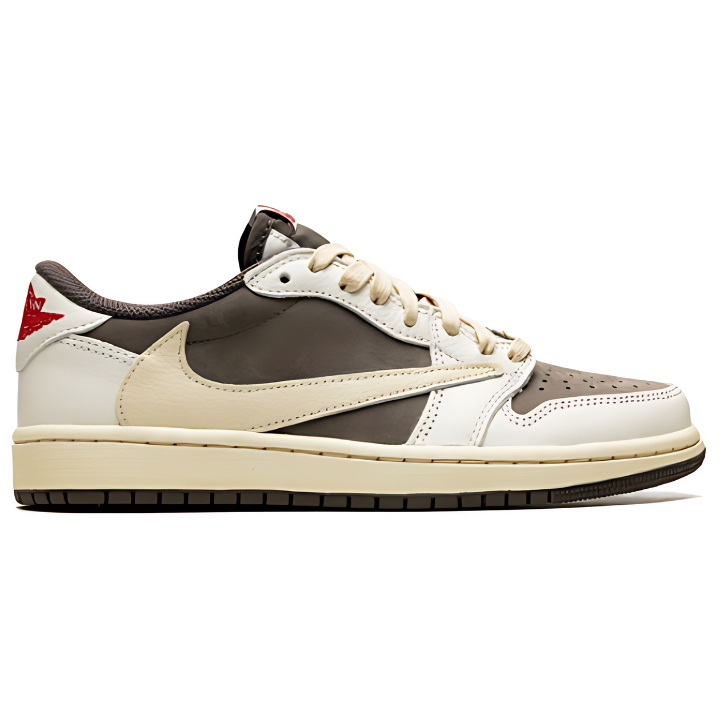 Tênis Air Jordan 1 Low OG Travis Scott x Reverse Mocha