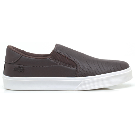 Sapatênis Lacoste Slip-on Café