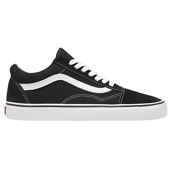 Tênis Old Skool Branco e Preto